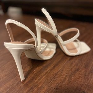 Steve Madden White Sandal